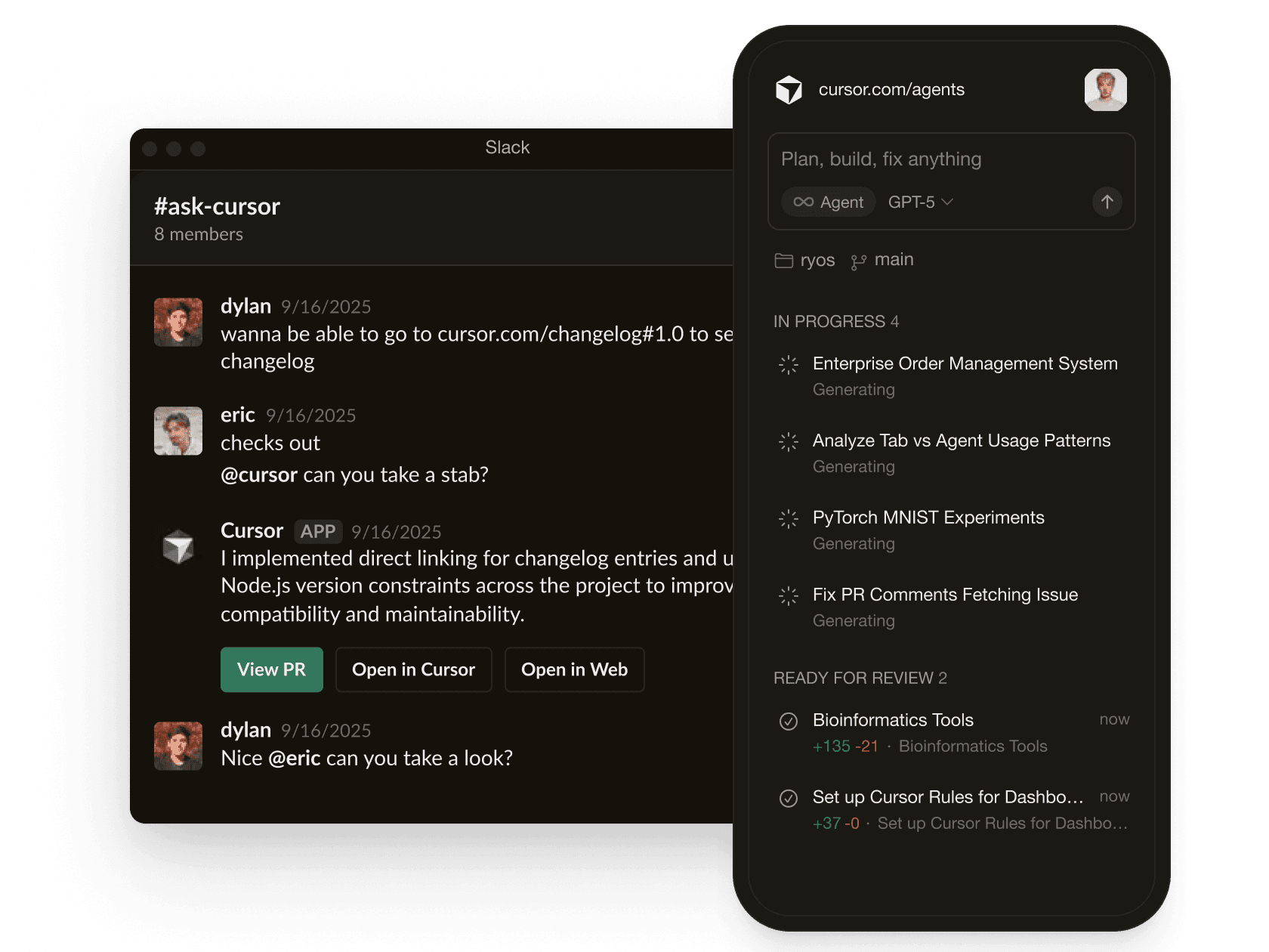 Cursor across web, mobile, and IDE platforms - focus