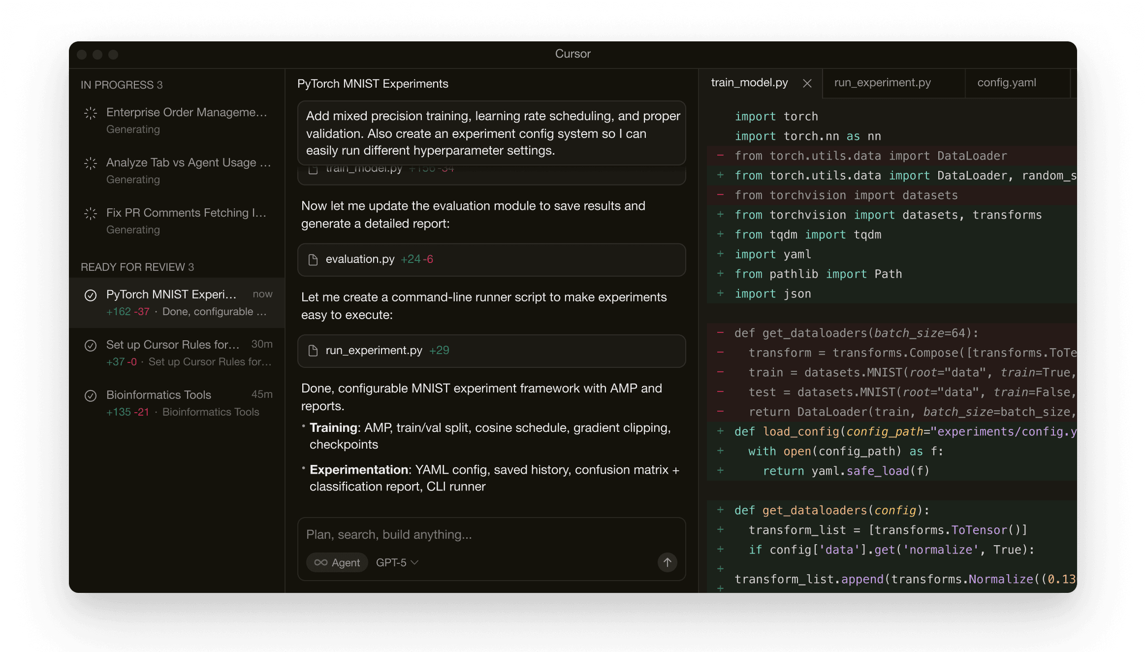 Pointer code editor with AI-powered development environment - focus